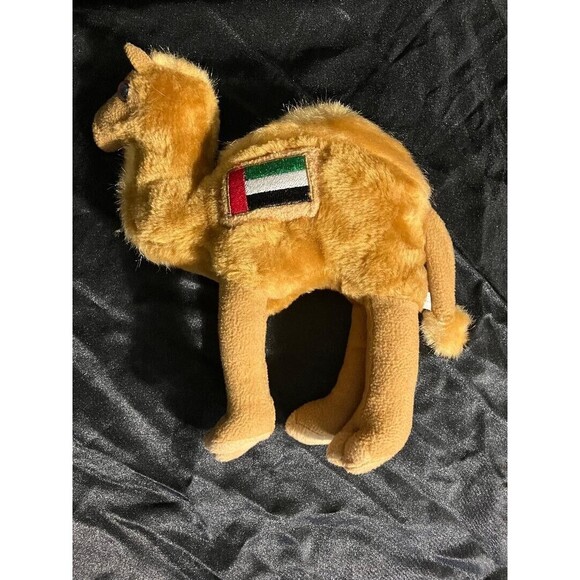 United Arab Emirates Stuffed Camel Plush Toy 10" - Al Jaber - Picture 3 of 8